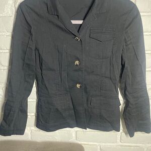 Women's Black Jean Jacket